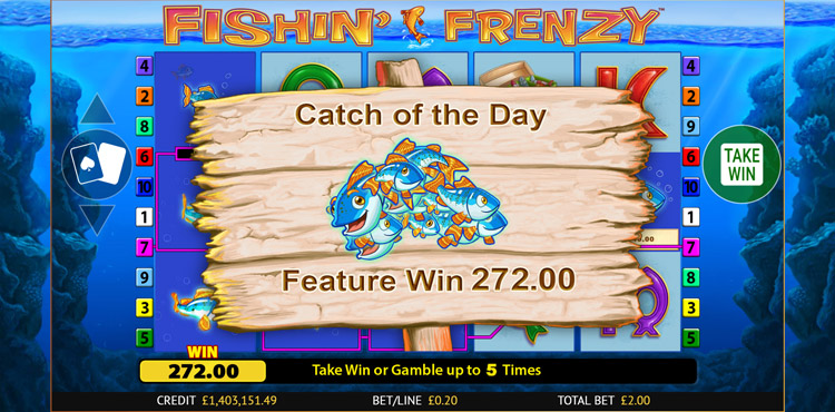 Fishin Frenzy Slot Not On Gamstop